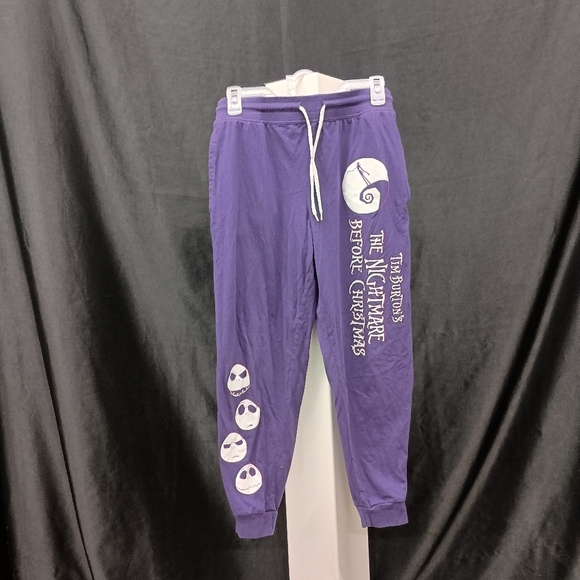 Disney Purple and White Graphic Sweatpants - Picture 1 of 17